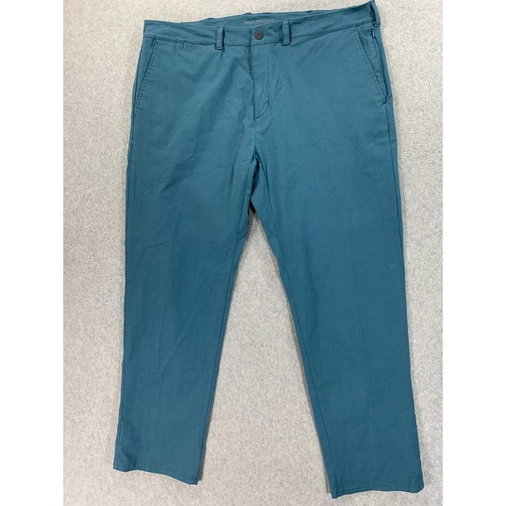 Mack Weldon Maverick‎ Tech Chino Pants (Men's 38x29) Blue